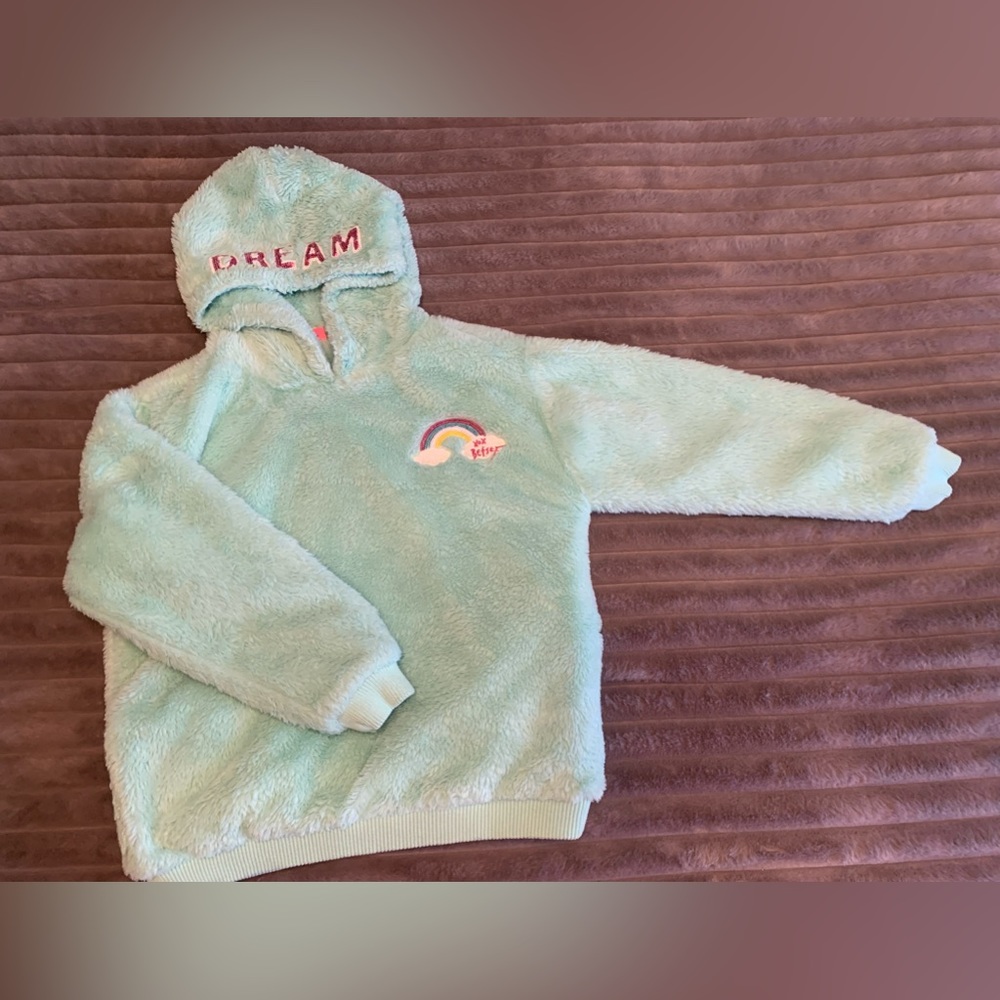 Betsey Johnson fuzzy hoodie